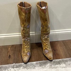 Embroidered Boots